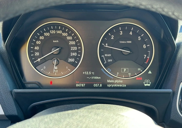 BMW Seria 1 cena 59900 przebieg: 84800, rok produkcji 2016 z Wrocław małe 79